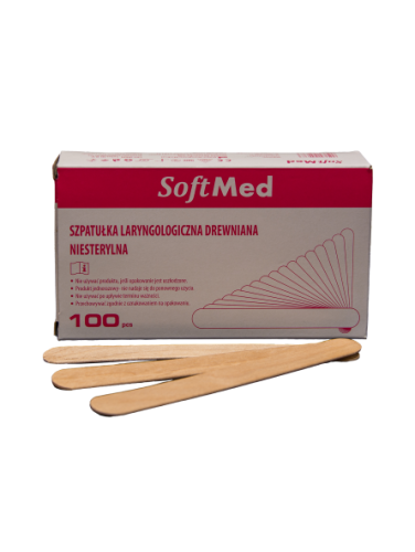 SZPATUŁKI LARYNGOLOGICZNE NIESTERYLNE