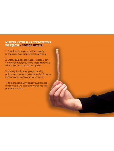 MISWAK NATURALNA SZCZOTECZKA DO ZĘBÓW
