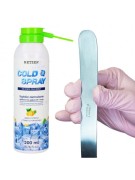 ZESTAW DO STYMULACJI JĘZYKA: SMAKOWY SPRAY + METALOWA ŁOPATKA