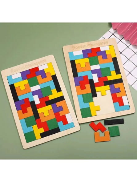 DREWNIANE PUZZLE KREATYWNE