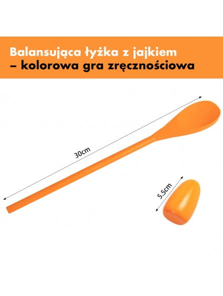 BALANSUJĄCA ŁYŻKA Z JAJKIEM